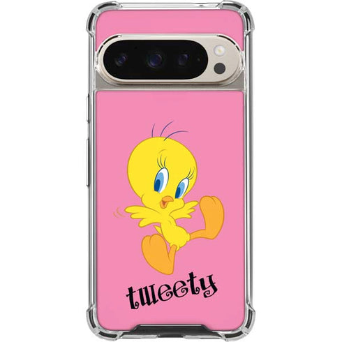 Looney Tunes Tweety Pinky Pixel 9 Pro XL Clear Case